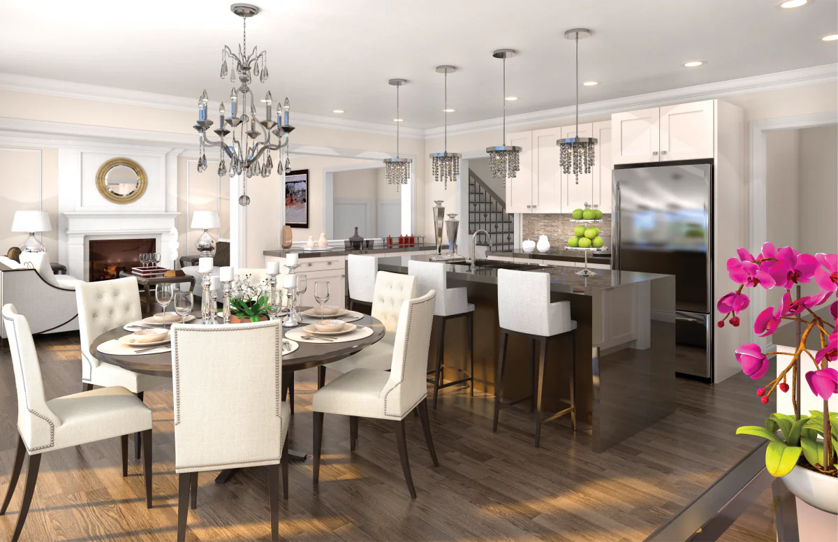 Kitchen at Minto Queen's Landing. (Minto Communities)
