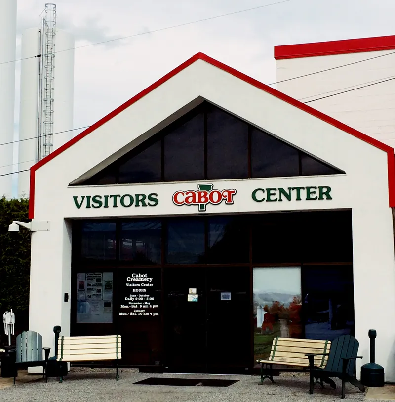 Visitor's center in Cabot, Vermont