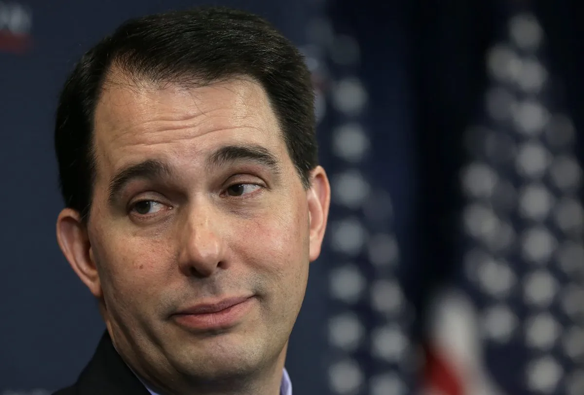 Wisconsin Governor Scott Walker speaks at the American Action Forum January 30, 2015 in Washington, DC. (Win McNamee/Getty Images)
