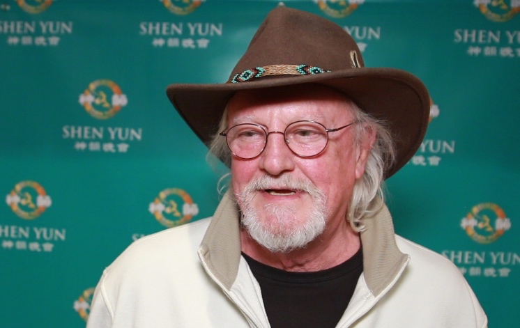 Roger Tallman said that the Shen Yun Orchestra's sound was unique when he attended Shen Yun at the DeVos Performance Hall, Feb. 14, 2015. (Courtesy of NTD Television)