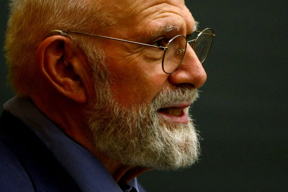 Neurologist Dr. Oliver Sacks speaks at Columbia University in New York City, June 3, 2009. (Chris McGrath/Getty Images)