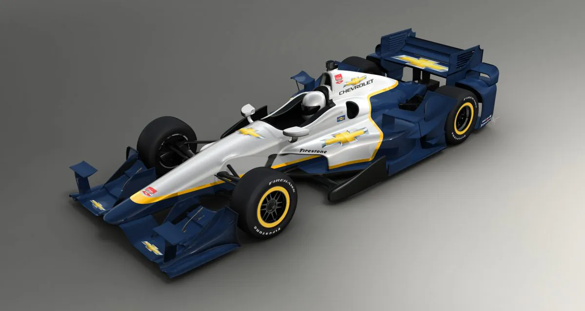 The 2015 Chevrolet IndyCar aerokit, first edition (indycar.com)