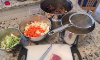 Welsh Lamb and Root Soup–a bone broth soup