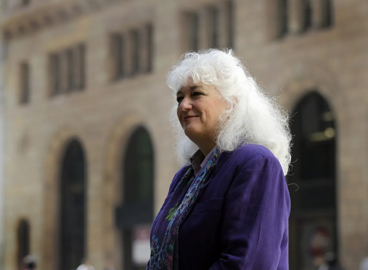 Immigration Judge Dana Leigh Marks in San Francisco on Sept. 23, 2010. (AP Photo/Marcio Jose Sanchez)