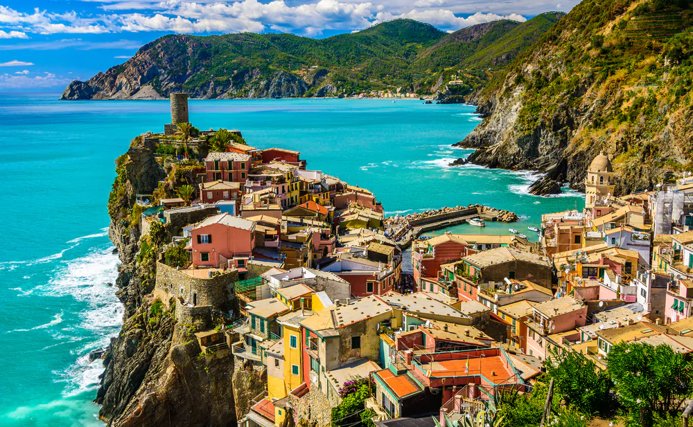 Vernazza, Cinque Terre Italy via Shutterstock*