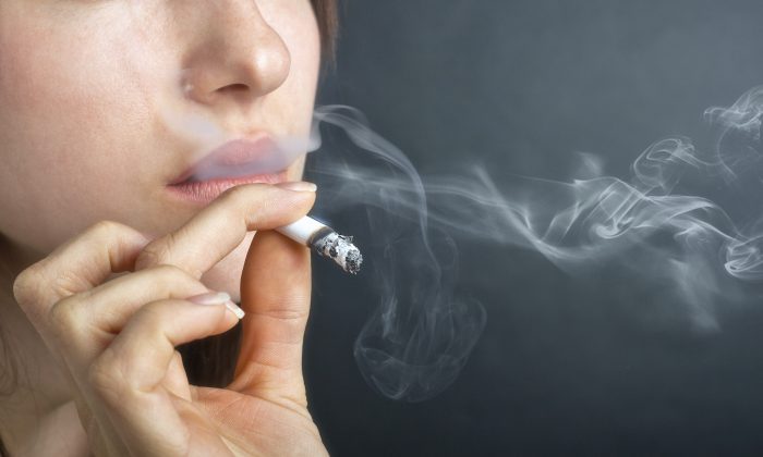 Smoking appears to accelerate the thinning of the cortex. This thinning is believed to contribute to cognitive decline. (Artem_Furman//iStock/Thinkstock)
