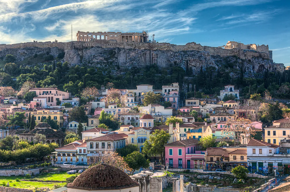 Acropolis in Athens, Greece via Shutterstock*