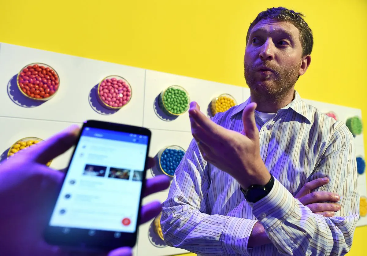 Google employee Alex Gawley speaks abou(Jewel Samad/AFP/Getty Images)