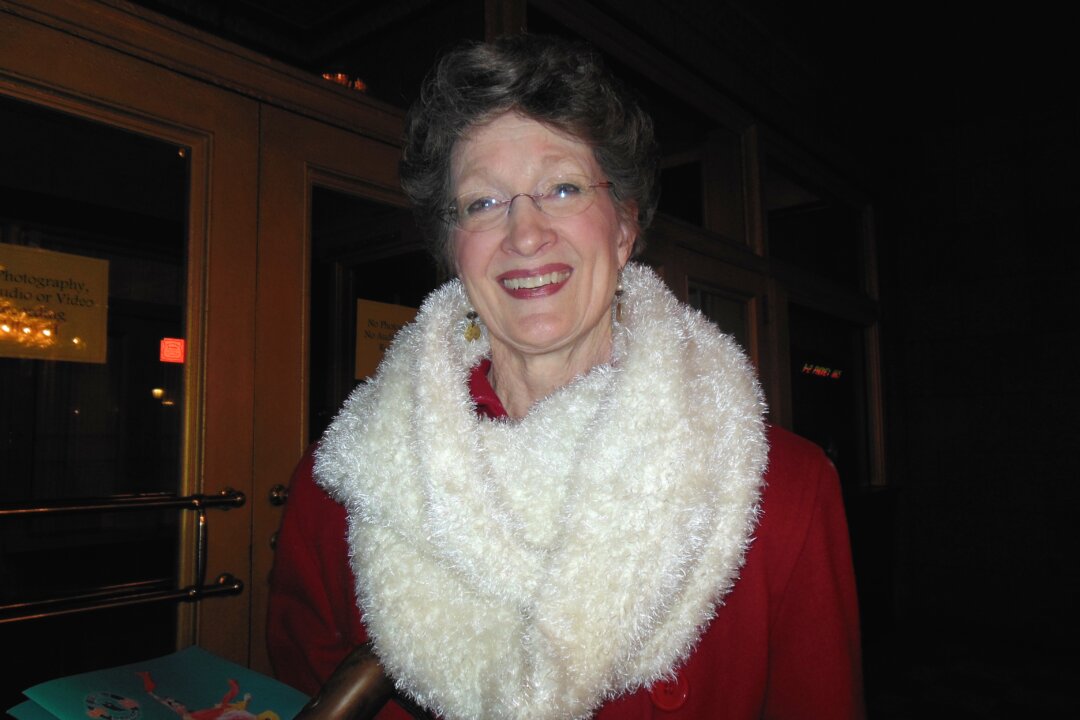 Sandy Peterson at the Shen Yun Performing Arts show at the Tennessee Theatre on Feb. 25, 2015. (Sherry Dong/Epoch Times)