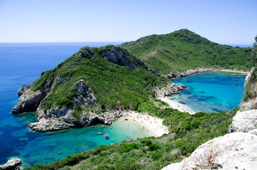 Bay at Corfu via Shutterstock*