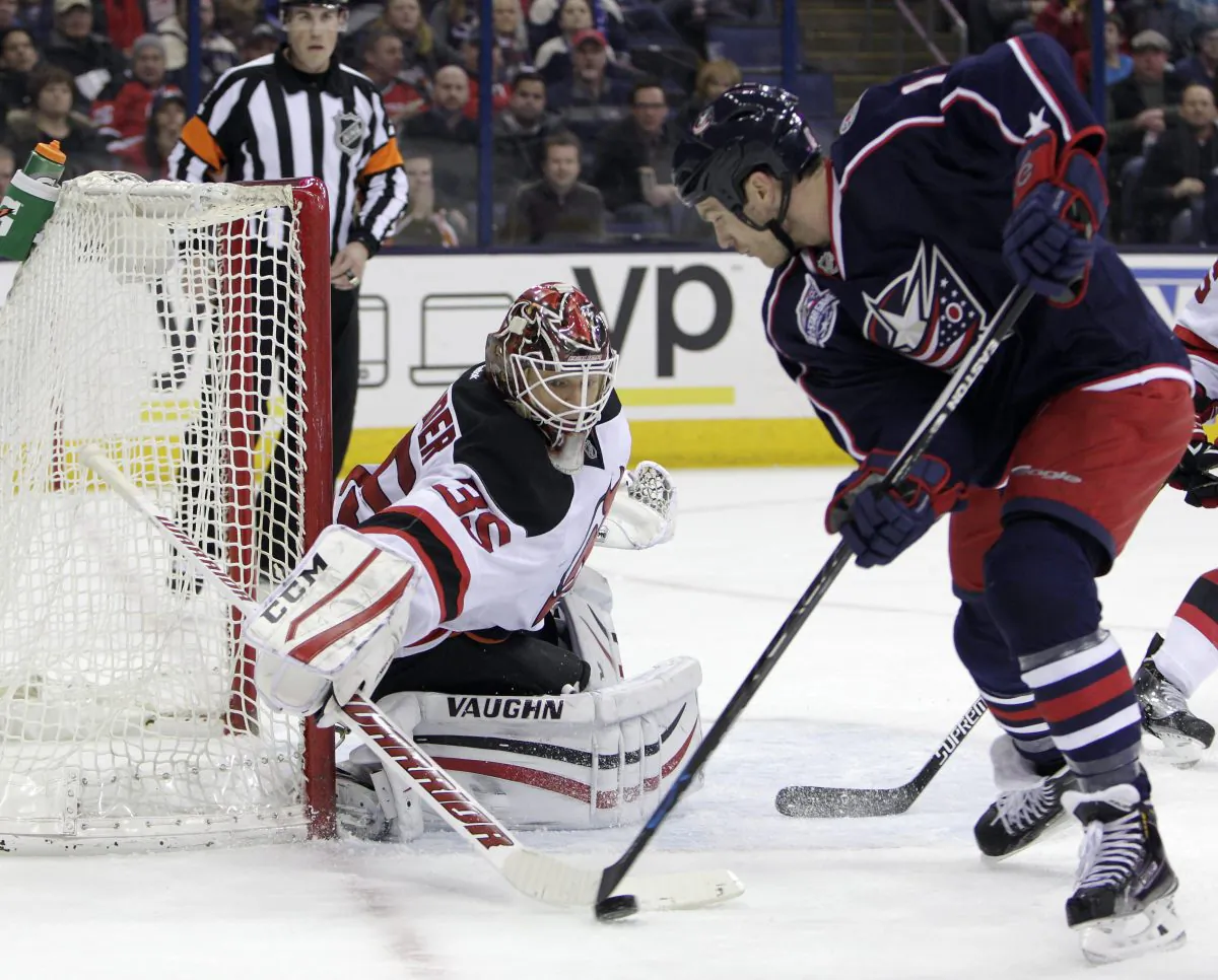 The Toronto Maple Leafs gave David Clarkson a chance to revive his career in Columbus in the days leading up to the NHL trade deadline. (AP Photo/Jay LaPrete)