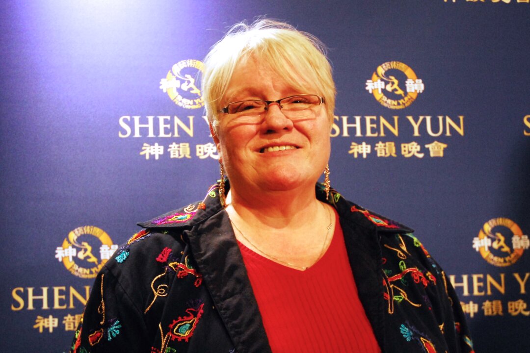 Pastor Karen Stoffers-Pugh was touched by the joy of the dancers after she attended Shen Yun Performing Arts World Company at the Rabobank Theater in Bakersfield, Calif. on Feb. 27. (NTD Television)