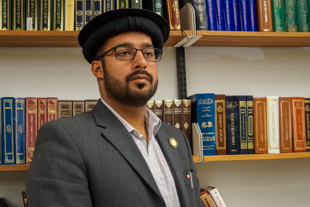 Imam Imtiaz Ahmed of Ottawa’s Ahmadiyya Muslim community says a nationwide outreach campaign that aims to dispel myths about the Muslim faith is getting a positive response. (Courtesy Imam Imtiaz Ahmed)