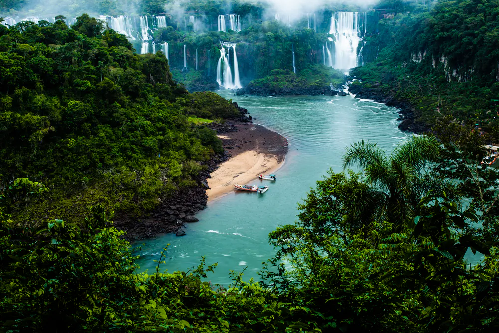 Iguassu Falls via Shutterstock*