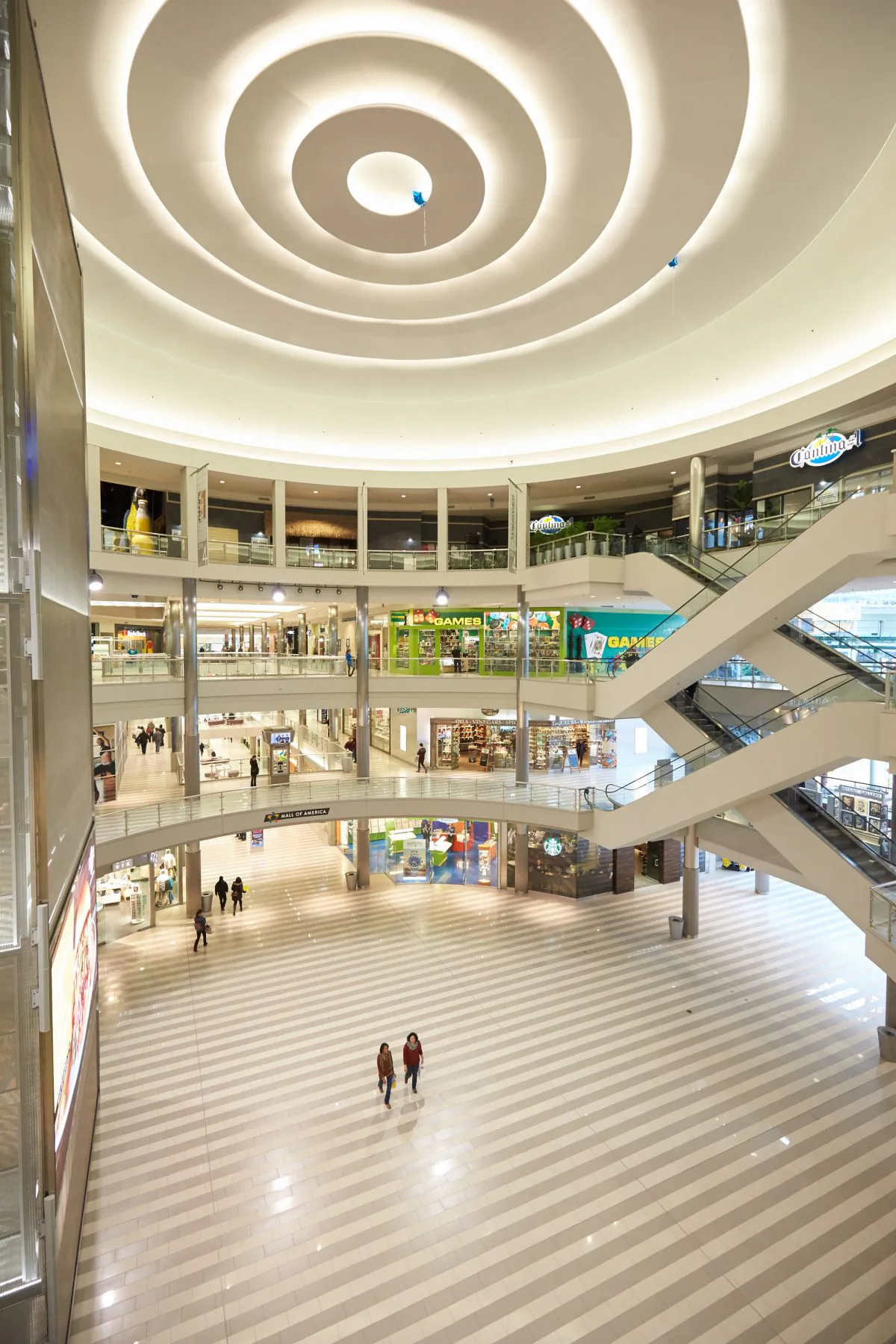 The Mall of America, typical of the closed mall pioneered in the 50s, in Bloomington, Minn. on Feb. 23, 2015. (Adam Bettcher/Getty Images)