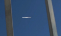 Cigar-Shaped Object Over Schwerin, Germany (Video)