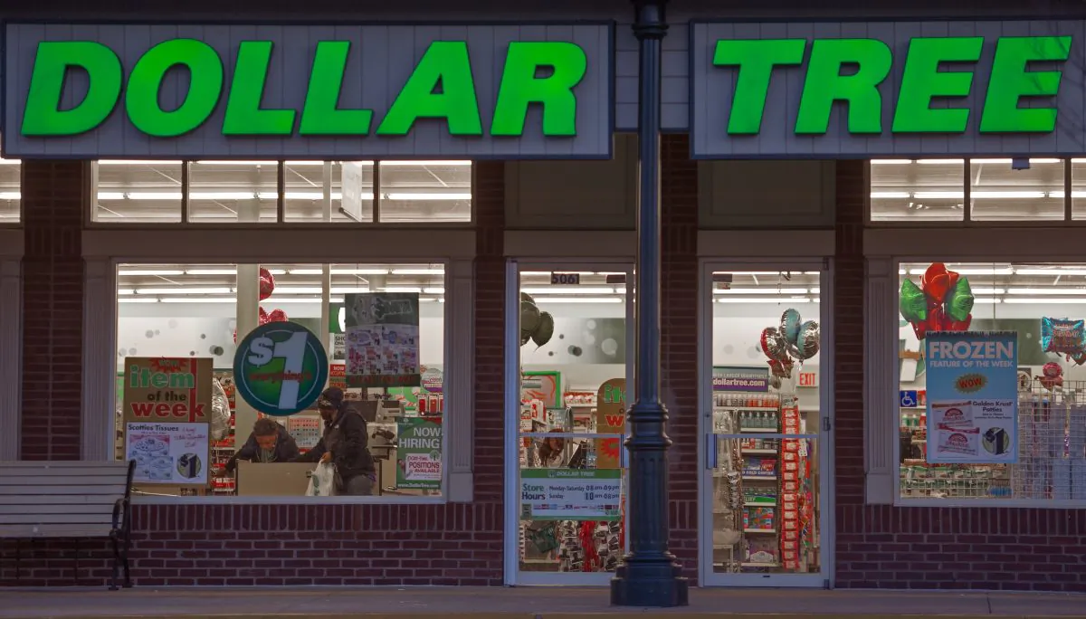 The Dollar Tree store in Chantilly, Va., on Jan. 2, 2015. (Paul J. Richards/AFP/Getty Images)