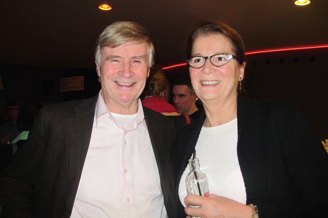 Annemarie and Olaf Penn at the Shen Yun performance held at the Lucent Danstheater in The Hague on March 3, 2015. (Mary Mann/Epoch Times)