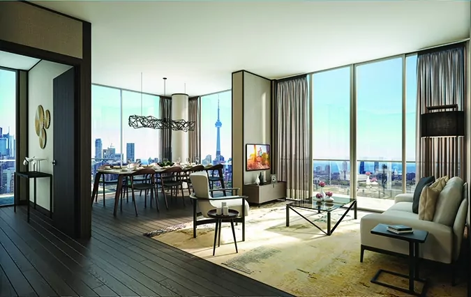 A suite at Teahouse. (Lanterra Developments)