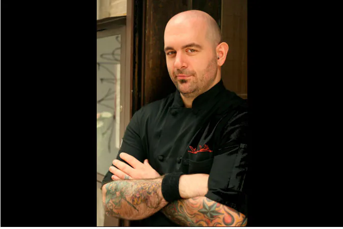 Chef Chris Santos. (Melissa Hom)