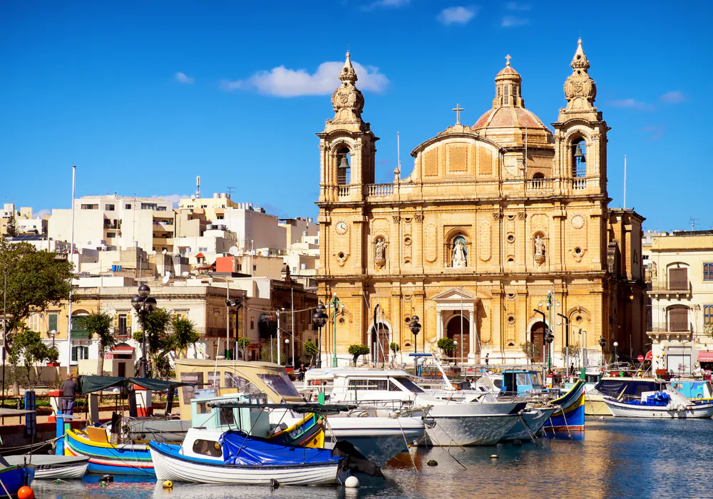 Msida Parish Church - Valletta - Malta via Shutterstock*
