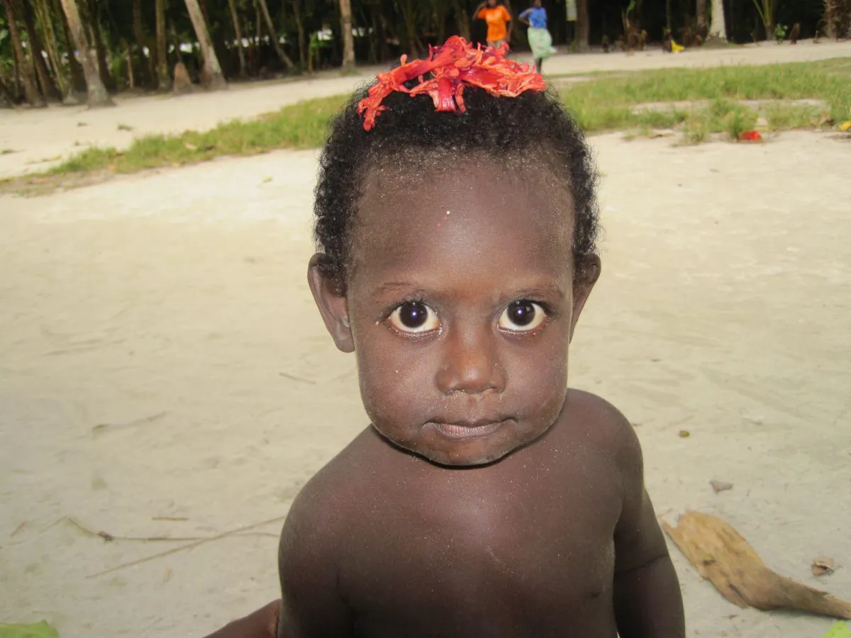 A little Carteret girl faces an uncertain future in a new home victim of a changing climate.
