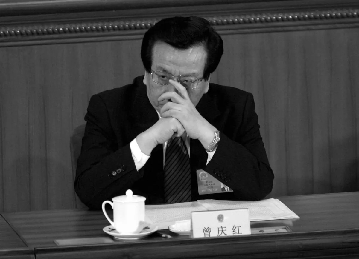 Zeng Qinghong attends a session of the National People's Congress in Beijing on March 9, 2005. (Cancan Chu/Getty Images)