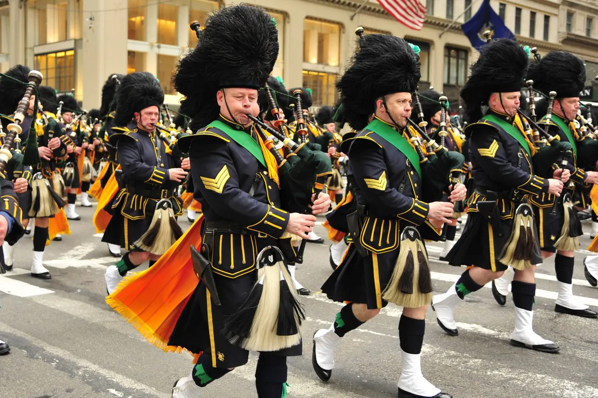 St. Patrick's Day parade in New York, March 17, 2014. (Dai Bing/Epoch Times)