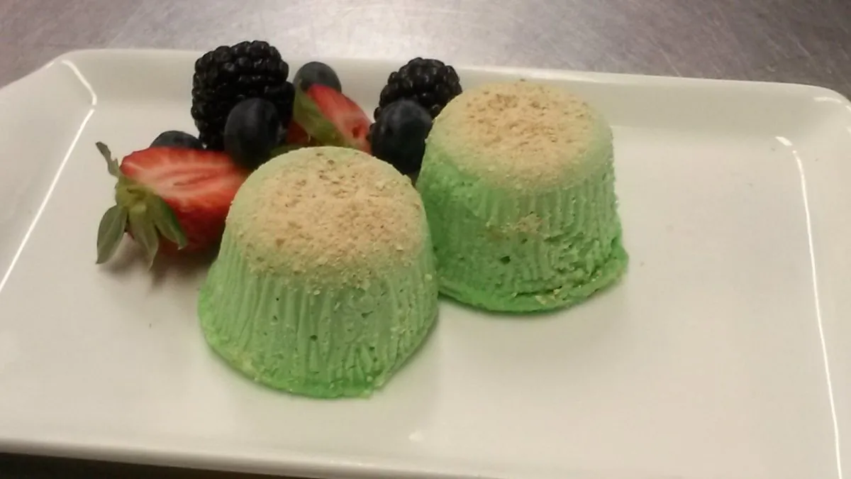 Pistachio Cheesecake (Courtesy of Fireside Restaurant at Omni Berkshire Place)