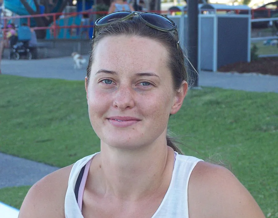 Sunshine Coast, Australia: Tanisha Ison, 25, High School Teacher: Women taking more prominent roles in society! I’d like to think they are, but I think it’s a very slow moving process unfortunately. I feel that, especially when I was choosing my role, my occupation, when I was young, when I was thinking about it, I felt that my only decision, my only choice I had were women’s roles, which is kind of why I became a teacher. I think that we’re getting a little bit more open minded now to the idea of women being able to step up and take on those manly masculine roles.