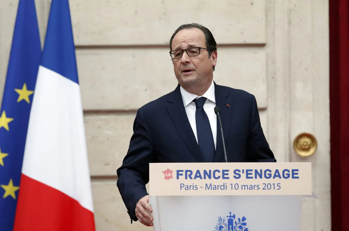 French President (AP/Christophe Ena)