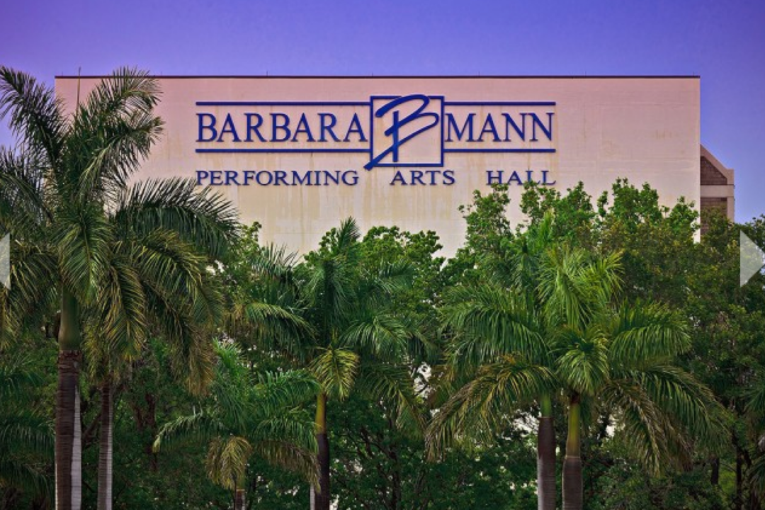 The Barbara B. Mann Performing Arts Hall in Fort Meyers, Florida. (Mark Zou/Epoch Times)