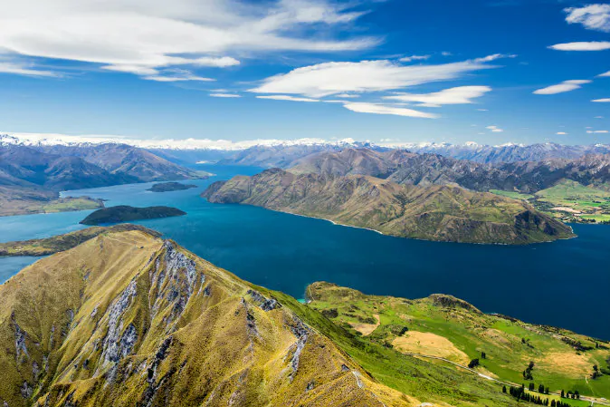 Lake Wanaka and Mt Aspiring, New Zealand via Shutterstock*
