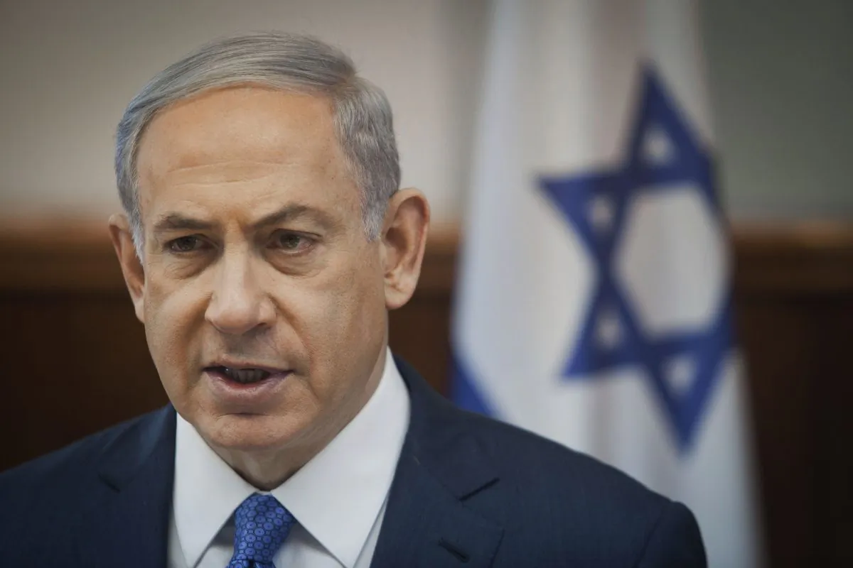 Israeli Prime Minister Benjamin Netanyahu chairs the weekly cabinet meeting in Jerusalem on Sunday, March 29, 2015. Netanyahu said he has "deep concern" over a pending nuclear deal the West appears close to signing with Israel's arch-enemy Iran. (AP Photo/Dan Balilty, Pool)