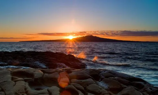 Visiting Rangitoto Island