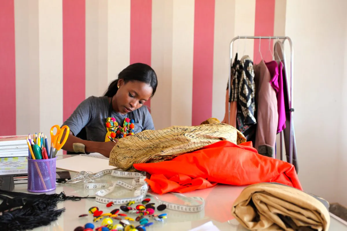 Aisha Obuobi of Christie Brown.  (ITC Ethical Fashion Initiative)