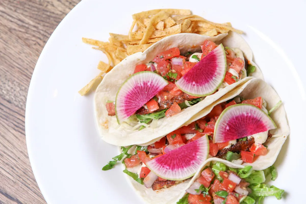 Cajun Fish Tacos. (Alex Stein)