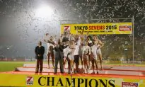 Tokyo: Round Seven. England Singing in the Rain