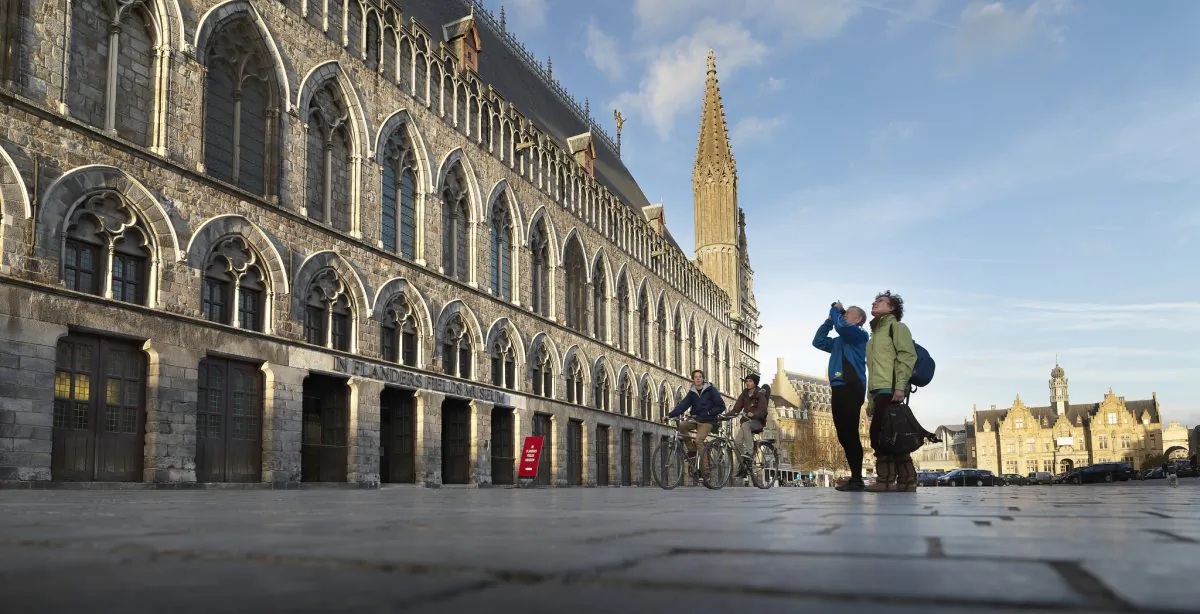 The In Flanders’ Fields Museum in Ypres is named for the famous poem by Canadian soldier John McCrae. The museum avoids the glorification of war, instead suggesting the futility of war, especially as seen in Flanders during WWI. (milo-profi photography)