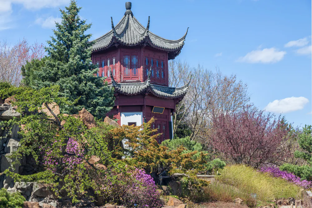 Chinese Garden in the Montreal Botanical Garden, Montreal via Shutterstock*