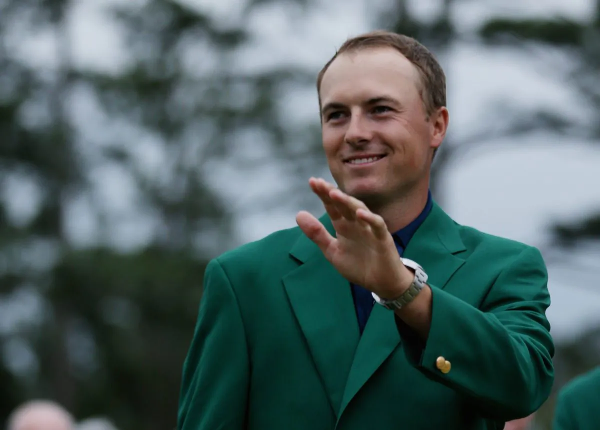 Jordan Spieth tied the 72-hole course record in winning his first Masters. (Andrew Redington/Getty Images)