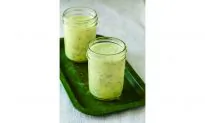 Pineapple Chia Colada Kefir Smoothie