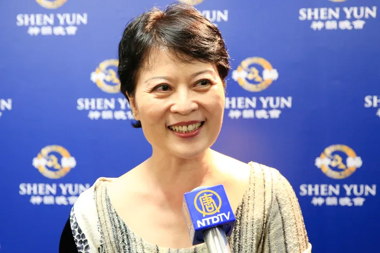 Writer Wang Hsueh-Min. (Pai-Chuan/The Epoch Times)