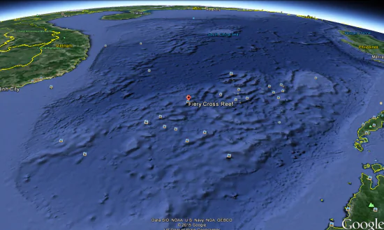 China Builds Military Runway on Its Self-Made Spratly Island