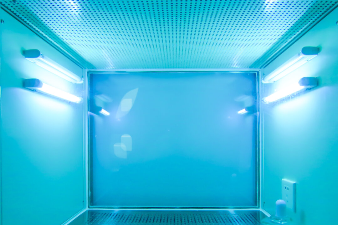 Surfaces in hospital rooms such as tray tables, bedrails, call buttons, and grab bars can be reservoirs for bacteria, some of which can be fatal. (leafen/Shutterstock*)