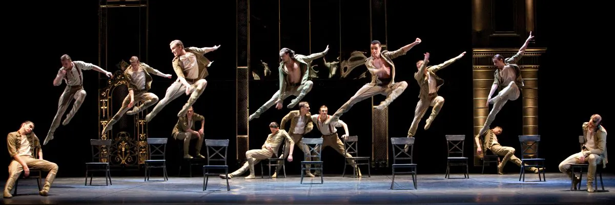 Scenes from the Eifman Ballet’s production of “Anna Karenina.” (Hana Kudryashova)