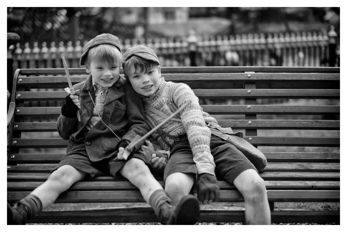 Children in 1940's dress. (David Guyler/flickr/CC BY 2.0)
