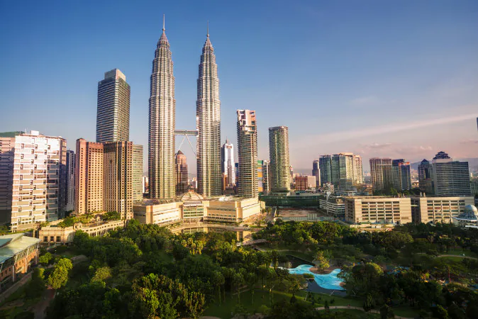 Landscape of Kuala Lumper via Shutterstock*