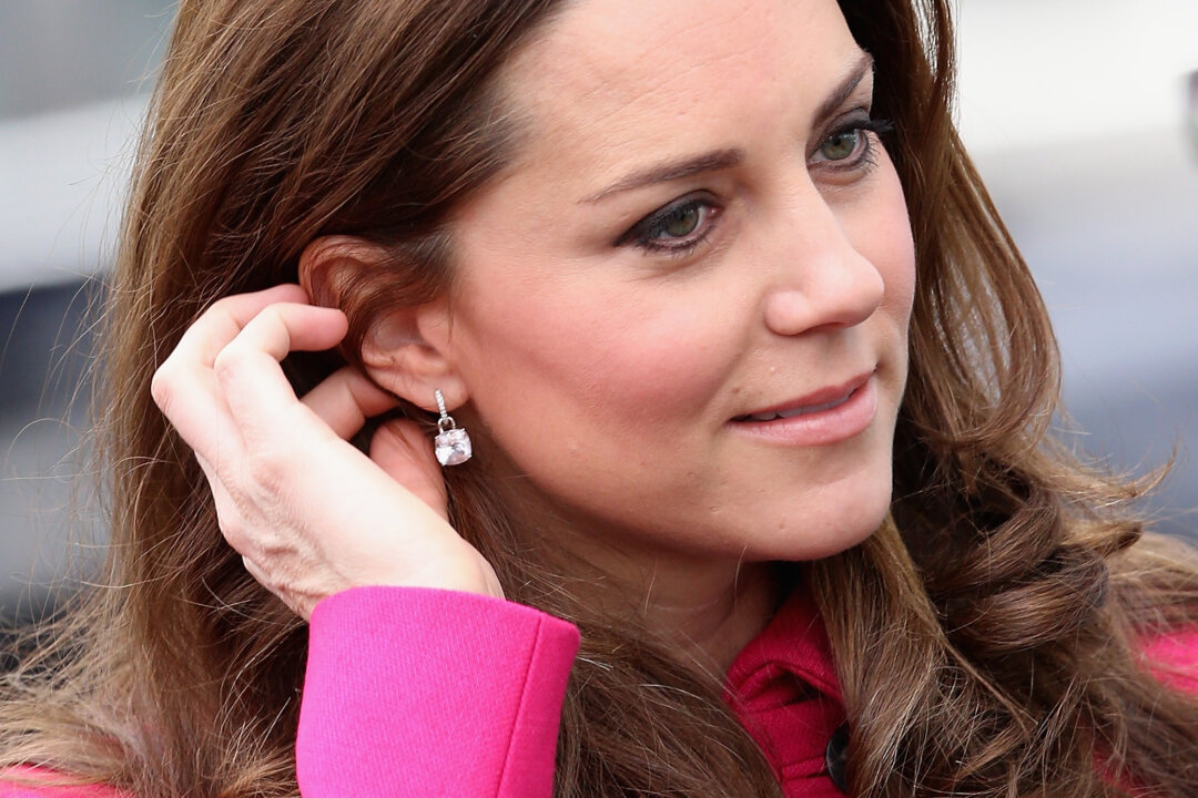 Catherine, Duchess of Cambridge arrives at the Stephen Lawrence Centre on March 27, 2015 in London, England.  (Chris Jackson/Getty Images)