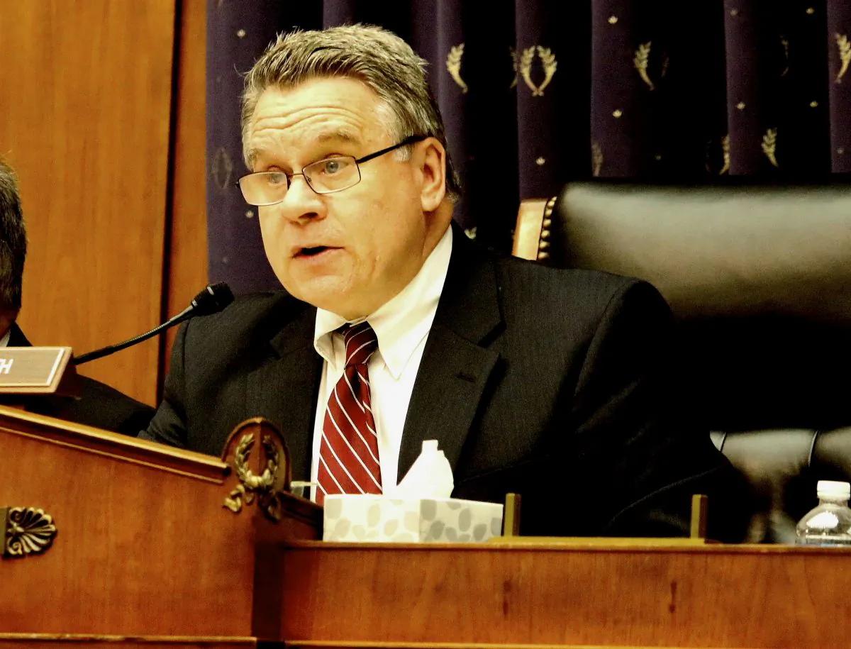 New Jersey Republican and U.S. Rep. Christopher Smith, former Congressional-Executive Commission on China (CECC) chair, is among 11 House incumbents on the state’s June 7 primary ballot. Smith is seeking a 22nd term in the House and is the longest-serving Congressional rep in New Jersey’s history. (Gary Feuerberg/Epoch Times)
